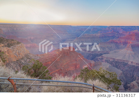 Amazing panorama view of Grand Canyon Hopi Point 31136317