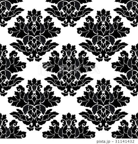Damask seamless pattern intricate design 31141432