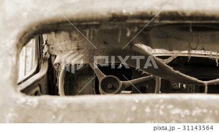 Wreck of old car Wreck of old car 31143564