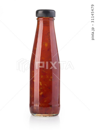 hot sauce in glass bottle hot sauce in glass bottle 31145479