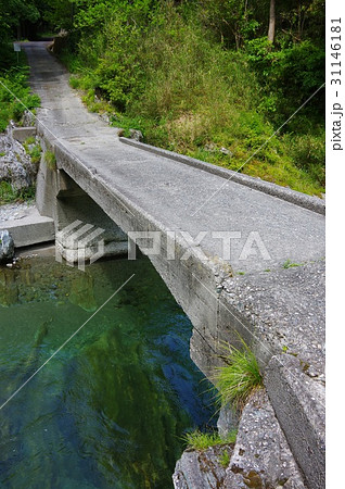 貞光川の潜水橋 31146181