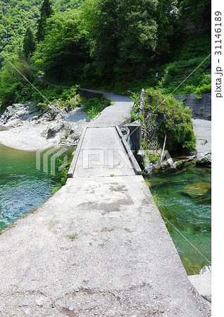 貞光川の潜水橋 31146189