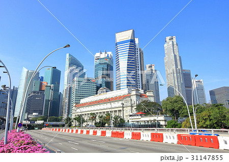 シンガポールのビジネス街 シンガポールのビジネス街 31147855