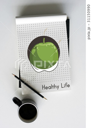 Healthy Eating Food Lifestyle Organic Wellness Graphic 31150990