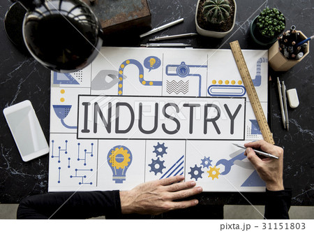 Manufacture Production Industry Ideas Concept Manufacture Production Industry Ideas Concept 31151803