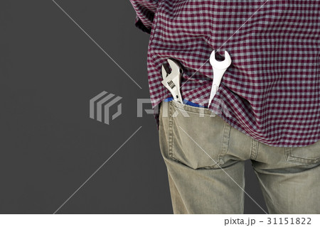 Male Mechanic Engineer Tools Pocket 31151822