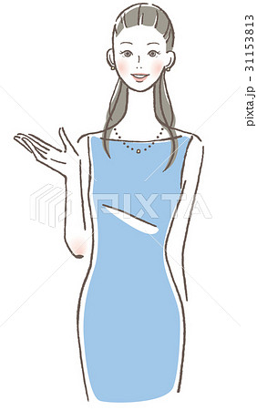 女性 案内 31153813