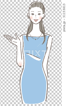 女性 案内 31153813