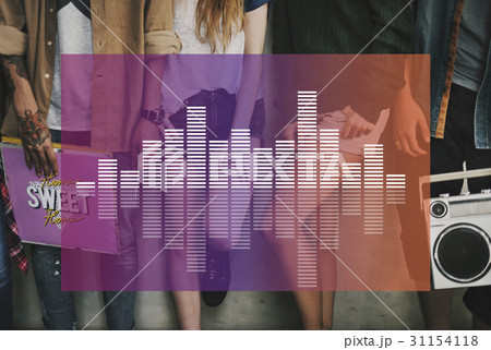 Multimedia Entertainment Music Bars Display Multimedia Entertainment Music Bars Display 31154118