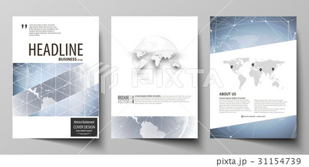 The vector illustration of the editable layout of 31154739