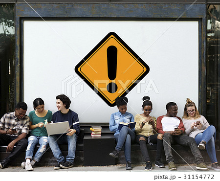 Exclamation Mark Caution Expression Sign 31154772