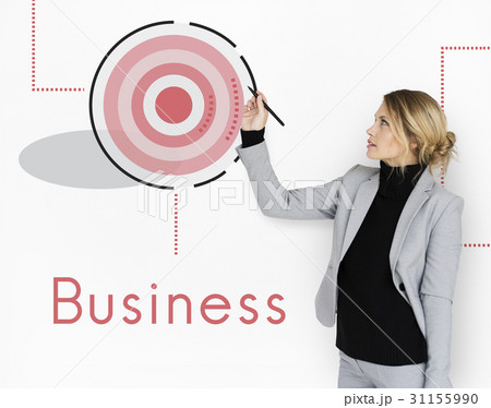 Business Achievement Goal Mission Plan Strategy Icon Symbol Business Achievement Goal Mission Plan Strategy Icon Symbol 31155990