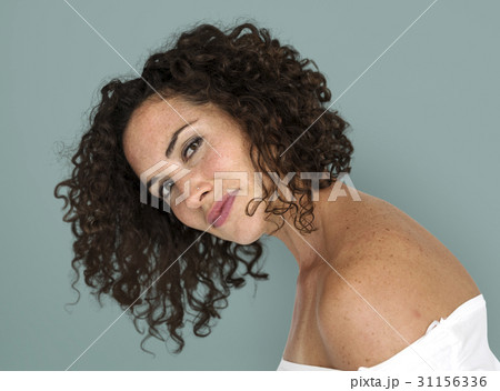 Studio People Shoot Portrait Isolated 31156336