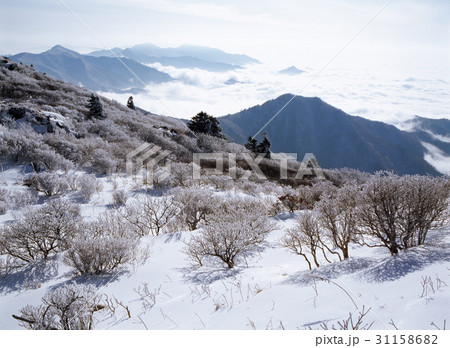 徳裕山 茂朱郡 雪景色 31158682