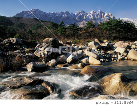 江原道 谷 雪岳山 31158934