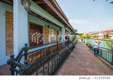 beautiful waterfront community in Melaka town 31159580