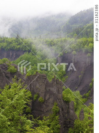 金剛大峡谷 白頭山 霧 31162386