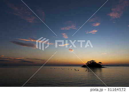夕焼け 辺山半島 ソルソム 31164572