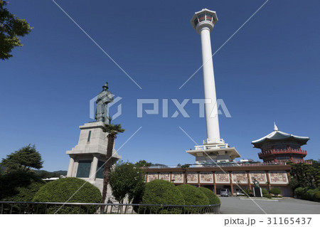 釜山 釜山タワー 龍頭山公園 31165437