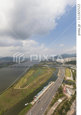 雲 亀浦洛東江橋 洛東江 31165522