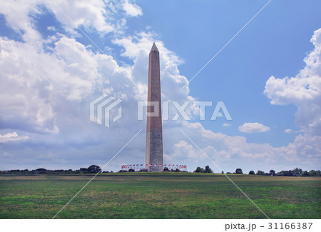 頌徳碑 アメリカ 雲 31166387