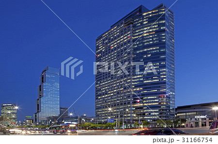 高層ビル ソウル 夜景 31166754