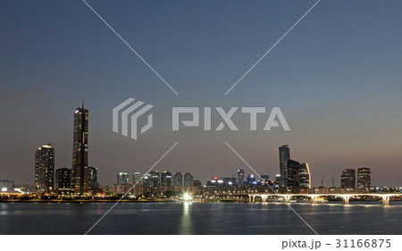 63ビル 夜景 汝矣島 31166875