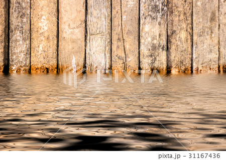 wood background water reflection wood background water reflection 31167436