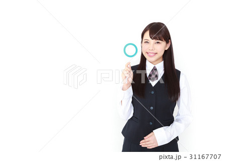 正解 スーツ姿の若い女性 正解 スーツ姿の若い女性 31167707
