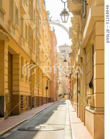 Walking alley in Monaco Walking alley in Monaco 31168646