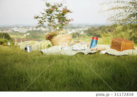 バスケット かご 食べ物 31172838