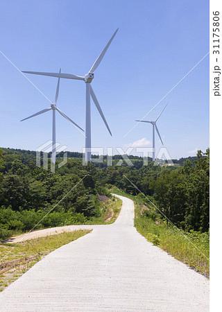 吐含山 風力発電所 韓国 31175806