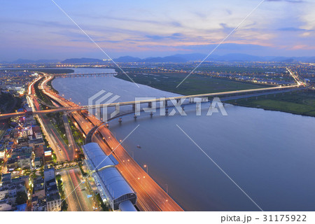 亀浦大橋 亀浦鉄橋 洛東江 31175922