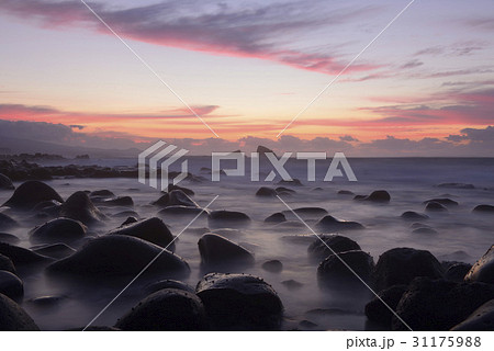 夕焼け 日の出 済州島 31175988