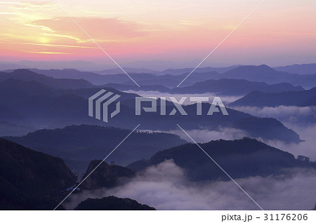 夕焼け オボンサン 全北 31176206