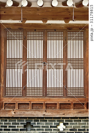 南山コル韓屋村 ドア 組子 31179815