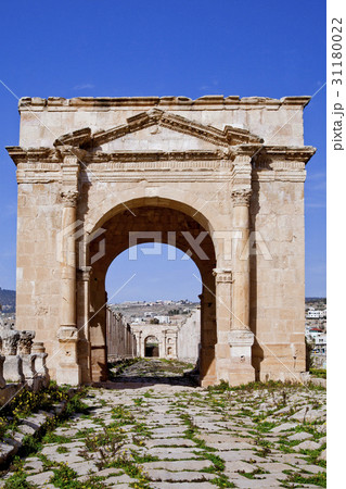 凱旋門 古建築 ヨルダン 31180022