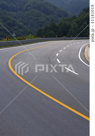 江原道 曲線道路 道路 31181019