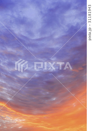 雲 夕焼け 自然 31181943