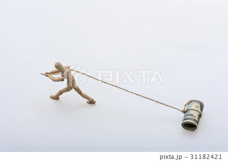 関節人形 木材 紙幣 31182421