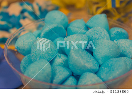 Close up of bowls with colorful candies 31183866