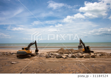 excavator machine excavator machine 31184524