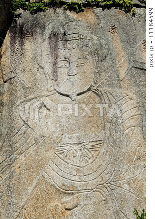 磨崖仏像 梁山市 ヨウンチュクサン 31184699