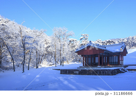 雪景色 ヤングニョンルン 丁字閣 31186666