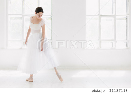 Young and incredibly beautiful ballerina is posing Young and incredibly beautiful ballerina is posing 31187113