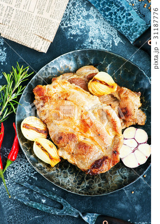 fried meat fried meat 31187776