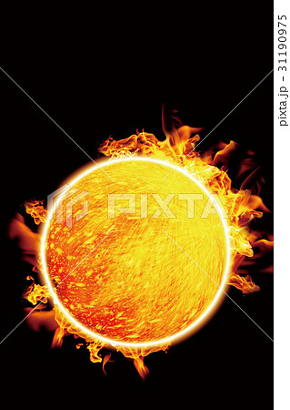 太陽イメージのイラスト素材