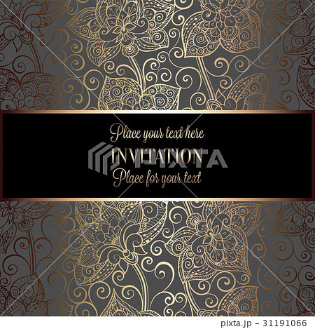 Victorian background  vintage frame 31191066