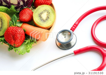 Vegetable and stethoscope. 31191530