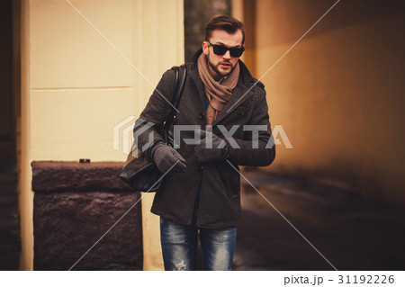 Outdoor portrait of young man Outdoor portrait of young man 31192226